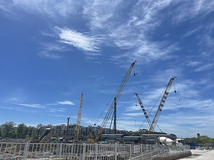 【全球之履】pp电子履带起重机“兄弟团“助建大湾区“一小时交通圈”建设