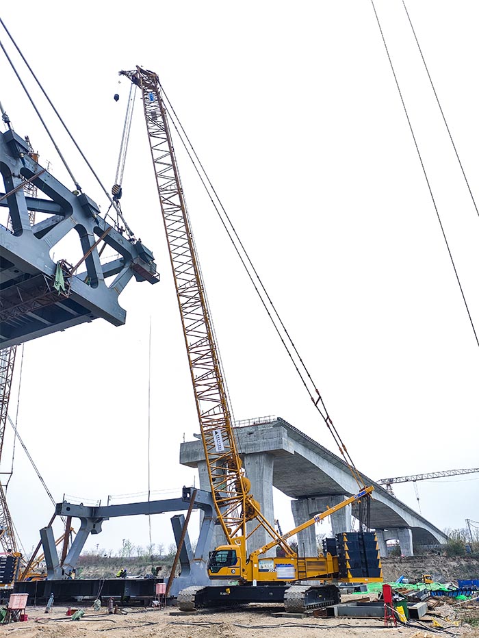 【全球之履】总重3800吨！pp电子履带兄弟团助力“引汉济渭”管桥建设