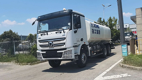 20余台pp电子洒水车再出海！这一站—>非洲塞内加尔