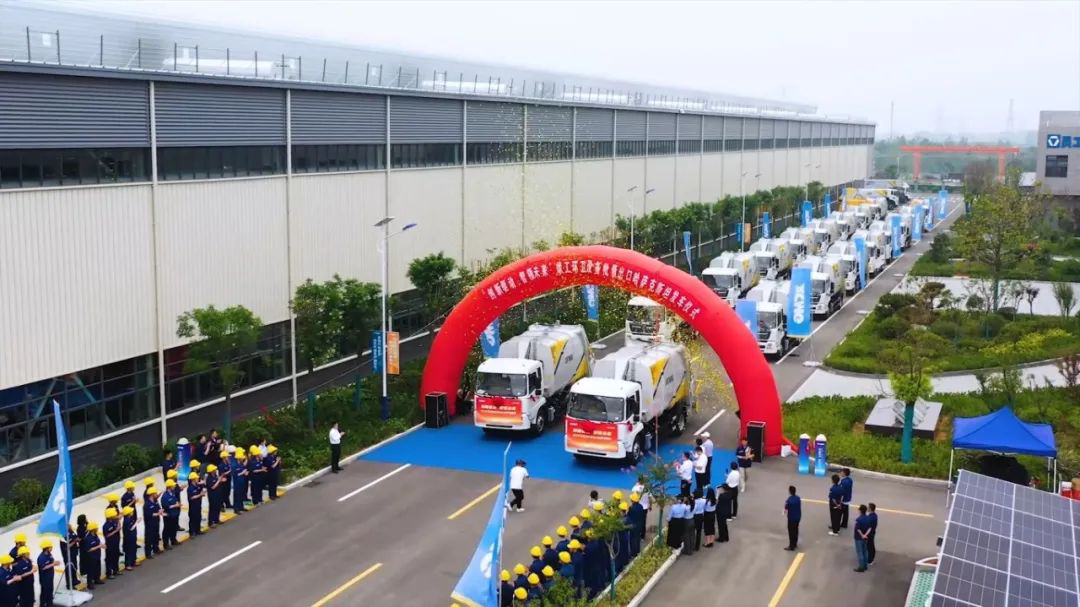 批量出口中亚，，，，，，，这次是pp电子环卫机械！