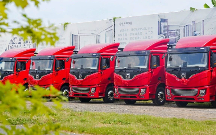 燃动福建！百台pp电子新能源电动牵引车交付