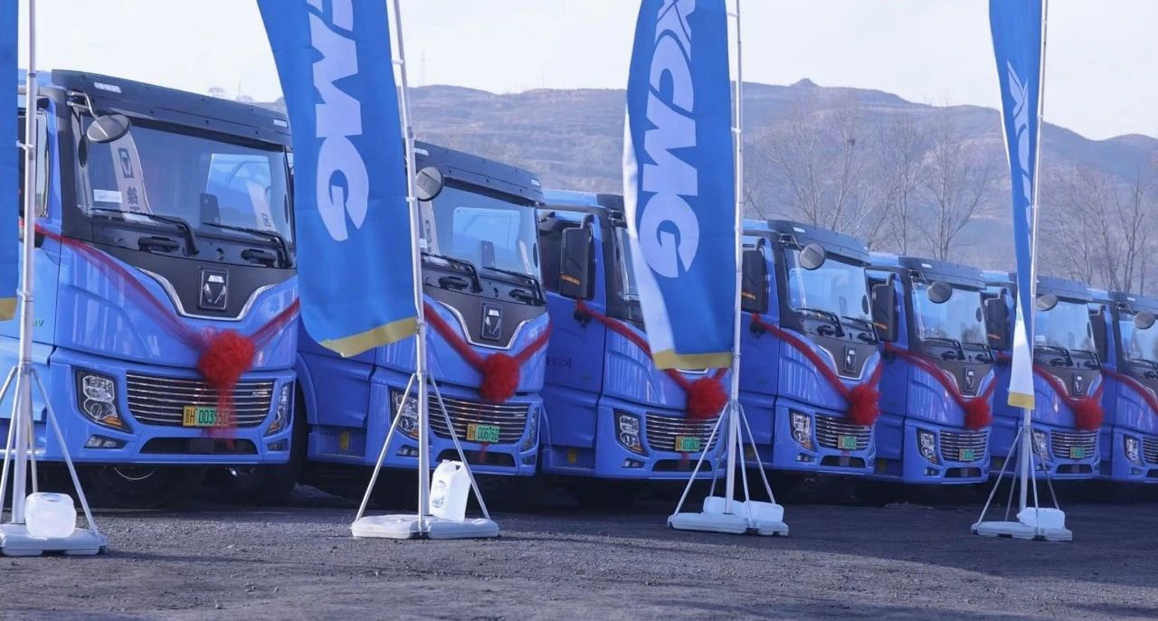 首季“开门红”！百台pp电子新能源换电重卡交付山西