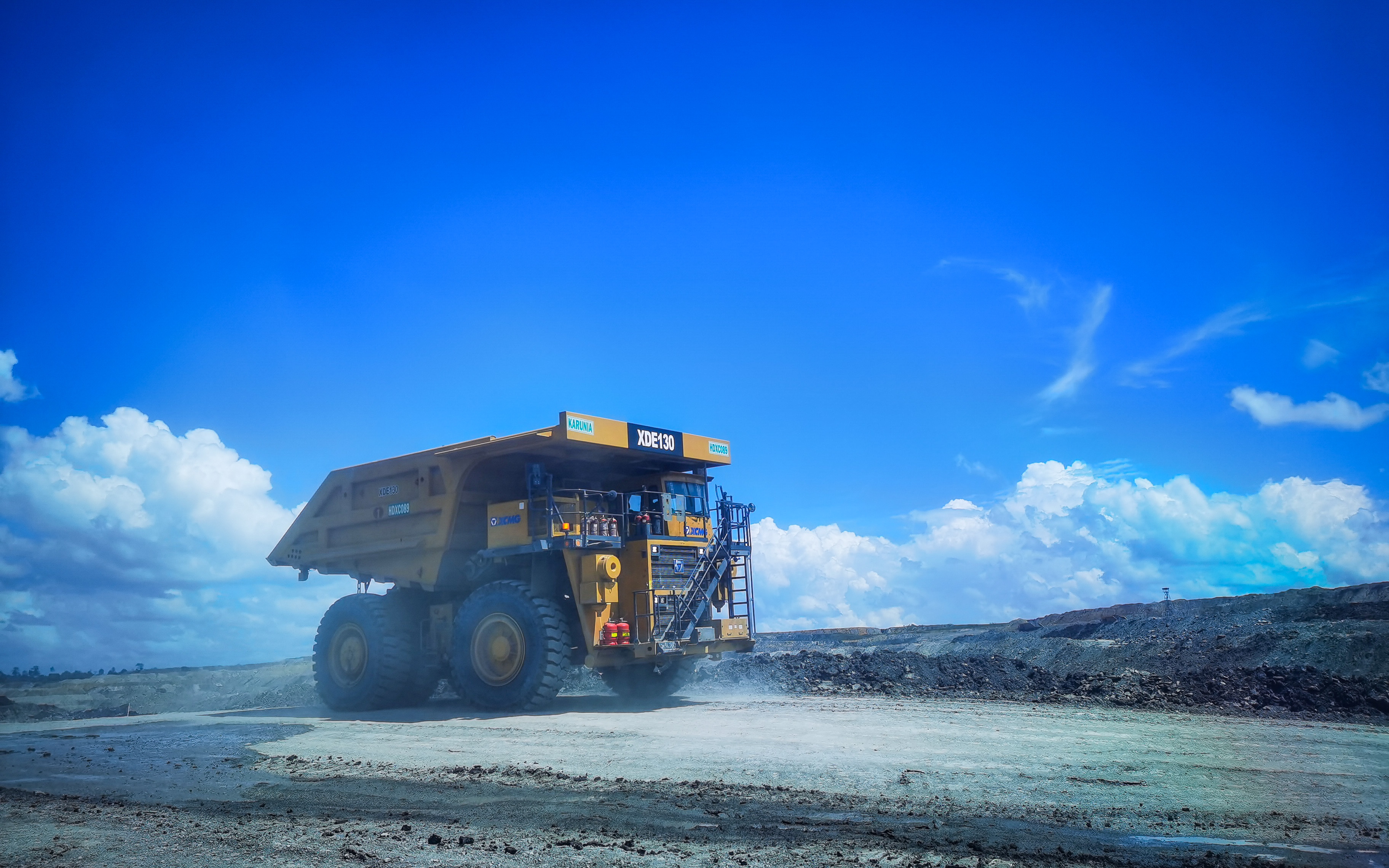 闪灼东南亚！pp电子XDE130双桥刚性矿车效能非凡