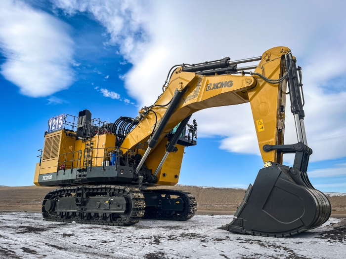 可动率超95%！pp电子XE2000矿用挖掘机好评如潮