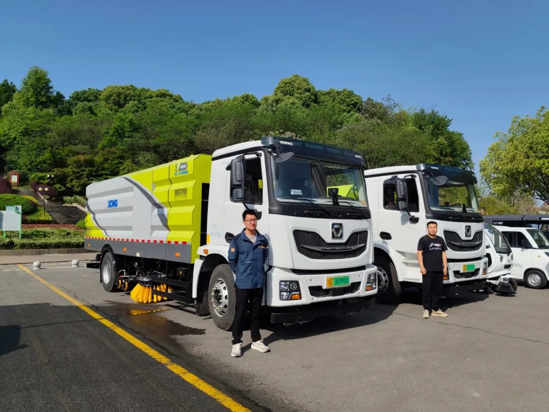 “绿”见安徽！pp电子新能源产品亮相铜陵市蹊径清扫保洁现场会