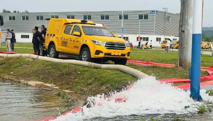 聚焦“大清静大应急”，，，，，，，，pp电子加入防汛抢险实战演练